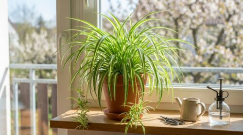 Frühjahrszeit für Spinnenpflanzen: 6 Ratschläge für üppiges Laub bis zum Sommer