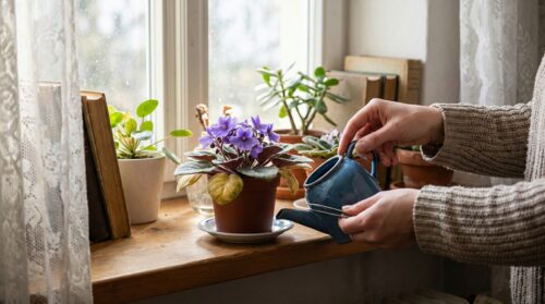 Im März verlangt diese zarte Zimmerpflanze ein ruhiges Ritual für ununterbrochene Blütenpracht bis zum Sommer