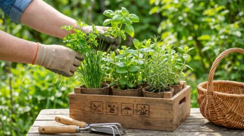 Kräuter frisch ernten: Das ideale Starterpaket für Ihren privaten Garten kennenlernen