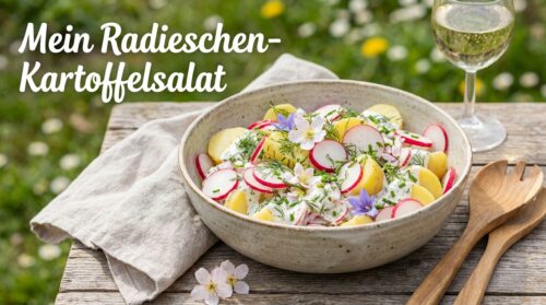 Mein Radieschen-Kartoffelsalat kombiniert pikant und frisch für den Frühling