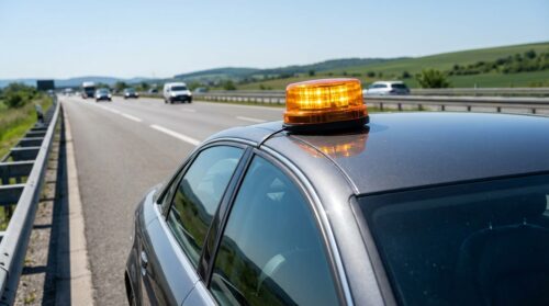 Neues Pflicht-Accessoire im Auto: Dieses Warnlicht ersetzt bald das klassische Warndreieck