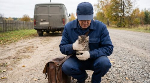 Postbote findet winziges Kätzchen : und erlebt eine zutiefst berührende Wendung
