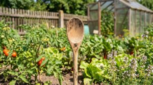 Weshalb platzieren zahlreiche Hobbygärtner einen Holzlöffel in ihrem Gemüsebeet? Die Erklärung dahinter