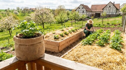 Diese 3 Anbaumethoden für Kartoffeln passen sich Ihrem Garten an und erleichtern die Pflege