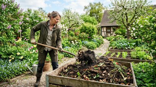 Gärtner zeigt, wie man mit traditioneller Methode kostenlos Gartenerde herstellt – so einfach geht's!